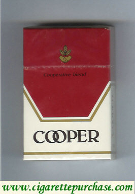 Cooper Cooperative Blend cigarettes